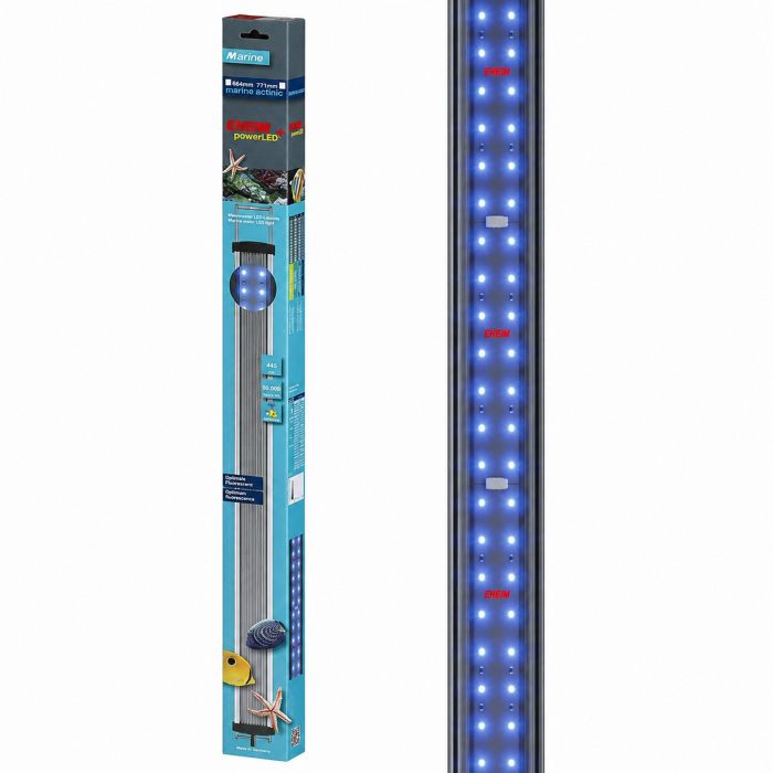 Світильник EHEIM powerLED+ marine actinic 664 для акваріума 680-844мм, 17,3W (4253041) - актинічне освітлення для рифових акваріумів