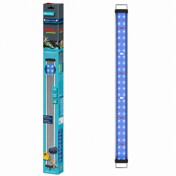 Світильник EHEIM powerLED+ marine actinic 771 для акваріума 787-951мм, 21,6W (4254041) - актинічне освітлення для рифових акваріумів