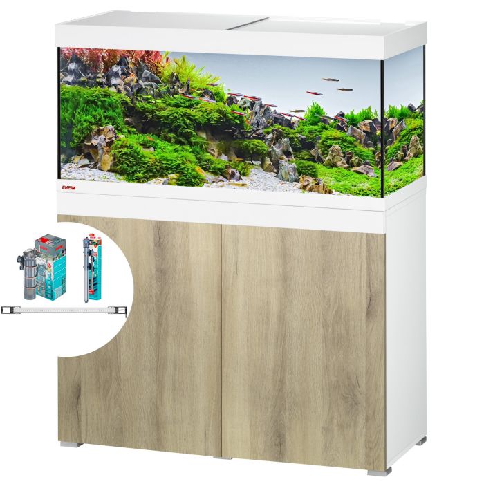 Акваріумний комплект Eheim vivaline LED 180 1x13.4W (LED) arctic/wood з тумбою (0613044)