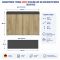 Акваріумна тумба Eheim vivaline LED 180 anthracite/wood 101x41x80см (0250115)