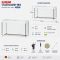 Акваріум Eheim vivaline LED 144 arctic 80×40×45 см з LED, фільтром і нагрівачем, без тумби (0613103)