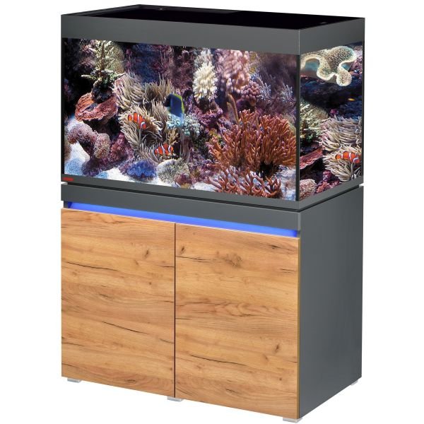 Eheim incpiria marine 330 graphit/nature (0693518) акваріумний морський комплект з тумбою під замовлення