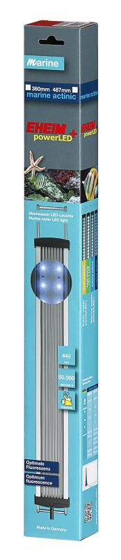 Світильник EHEIM powerLED+ marine actinic 360 для акваріума 372–540мм 8,6W (4251041) - актинічне освітлення для рифових акваріумів