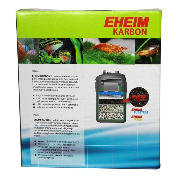 Eheim KARBON 2л. (2501101) наповнювач для абсорбуючого очищення 