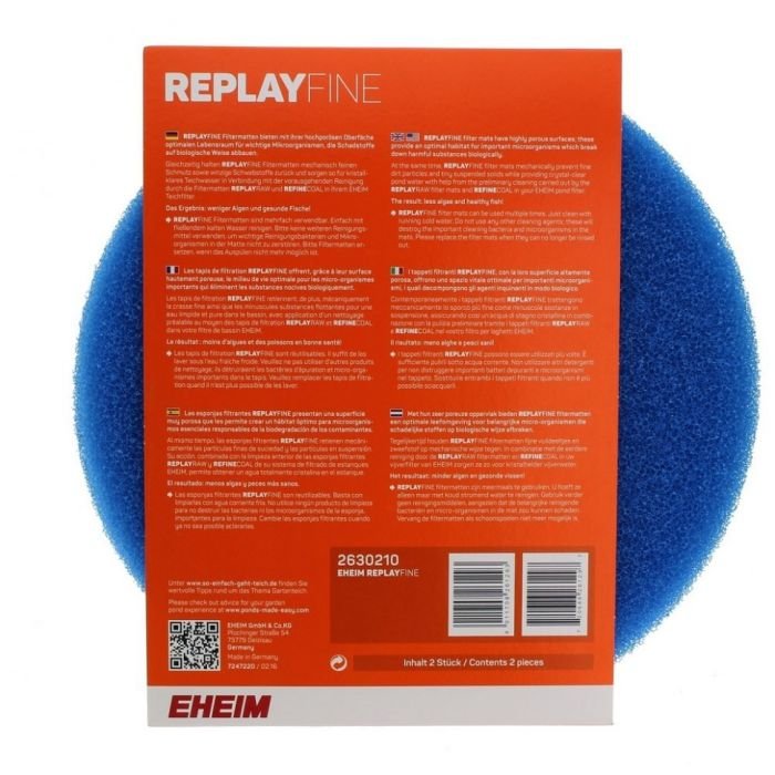 Eheim REPLAYFINE PRESS7000/10000 (2630210) губчастий фільтр тонкого очищення