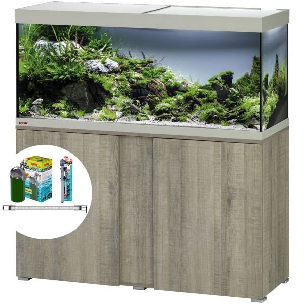 Eheim vivaline LED 240 1x16,3W (LED) акваріумний комплект сірий дуб з тумбою (0613061) знято з виробництва