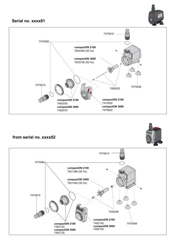 Eheim compactON 2100 (1030220) насос 