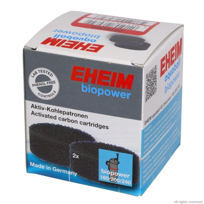 Фільтруючий картридж вугільний для Eheim biopower 160-240 (2628060)