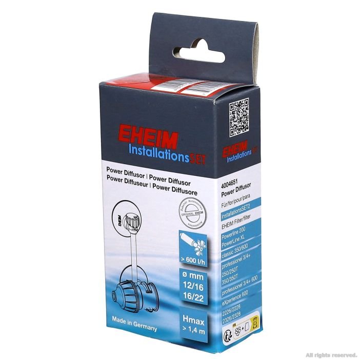 Eheim diffuser 12/16 и 16/22 (4004651) диффузор для внешнего фильтра від 600 л/ч