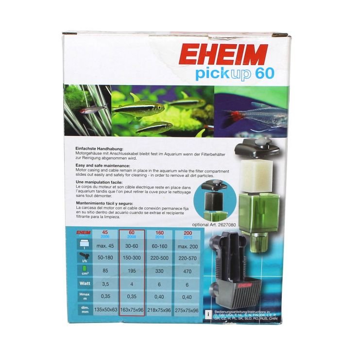 Eheim pickup 60 (2008020) внутрішній фільтр 