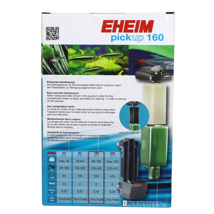 Eheim pickup 160 (2010020) внутрішній фільтр 