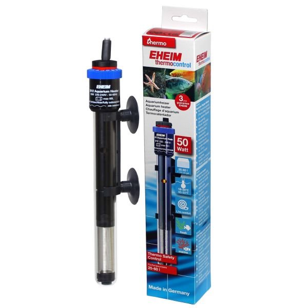 Eheim thermocontrol 50W (3612010) нагреватель для аквариумов от 25л до 60л.