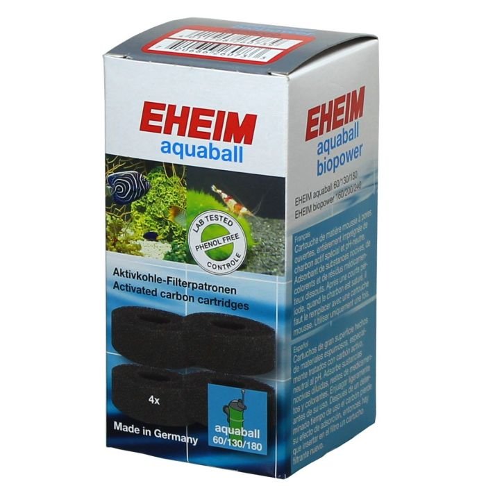 Картридж для Eheim aquaball 60-180/biopower 160-240 (2628080) вугільний нижній фільтруючий 