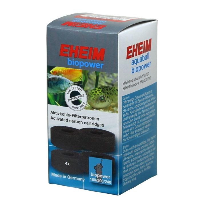 Картридж для Eheim aquaball 60-180/biopower 160-240 (2628080) вугільний нижній фільтруючий 