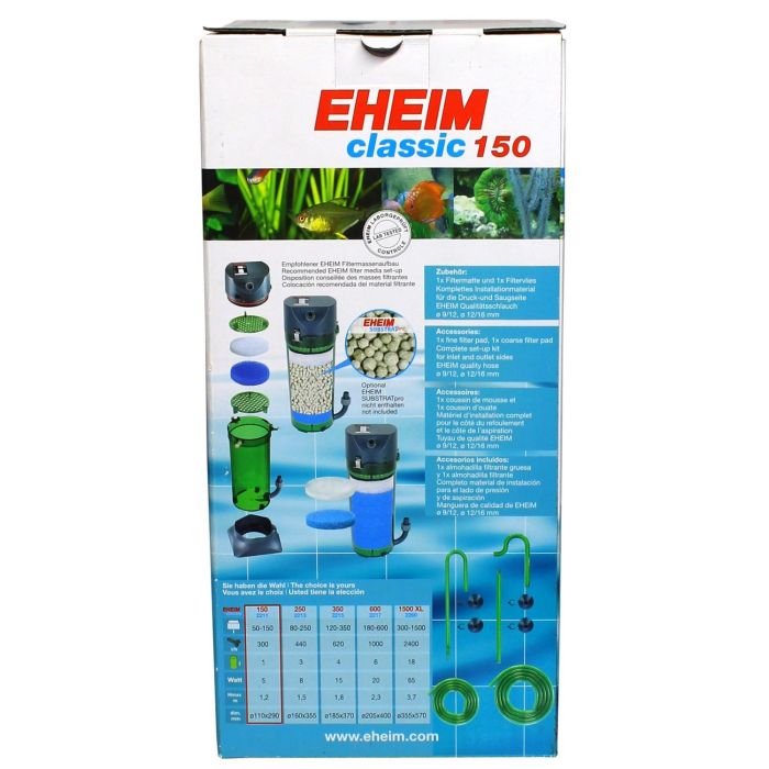 Eheim classic 150 (2211010) зовнішній фільтр 